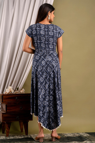 Blue Long Gown